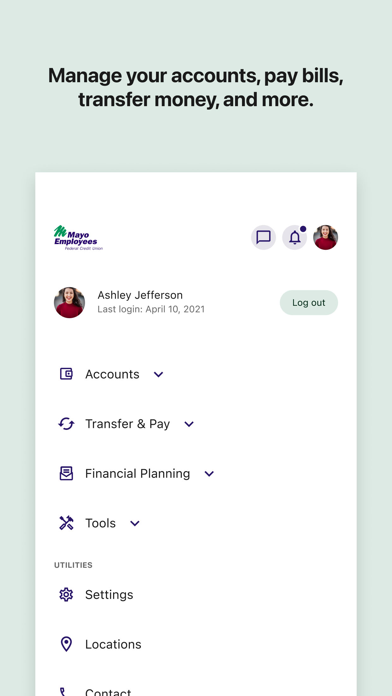 Mayo Employees FCU Screenshot