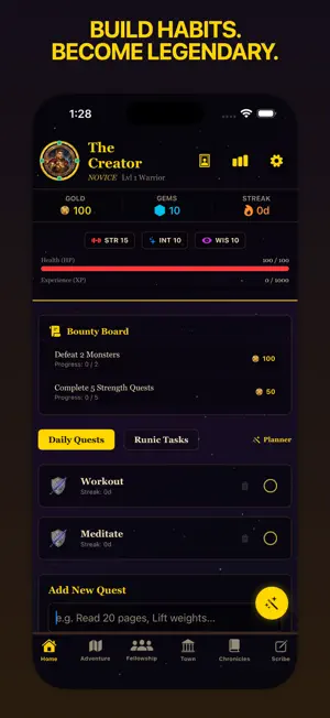 Habit Oracle screenshot 3