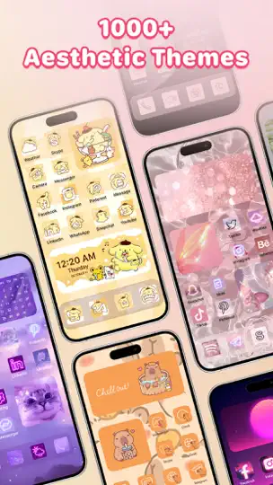 Captura de pantalla de Temas: Widget, Atajos, Iconos en iPhone 1