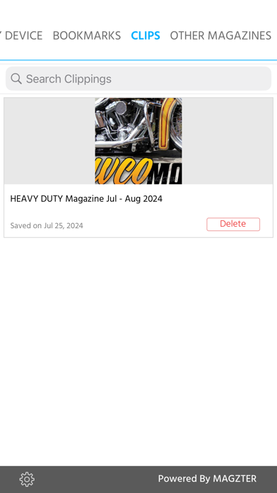 HEAVY DUTY Magazine Screenshot