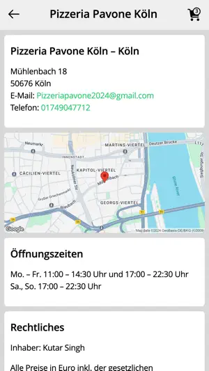 Pizzalino Köln screenshot 4