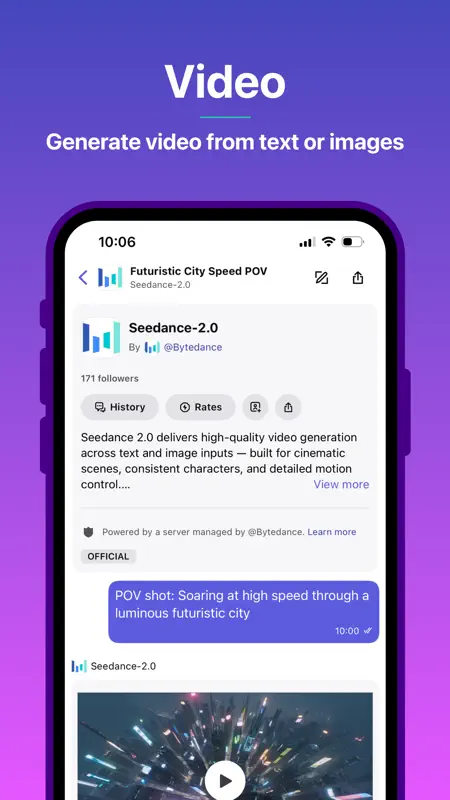 Poe – Fast AI Chat screenshot 4 of 8
