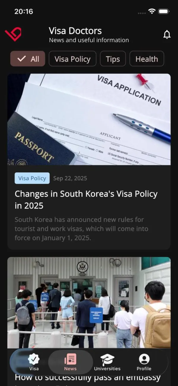 #5. Visa Doctors Mobile (iOS) 作者: Idrok Group