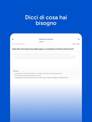 ProntoPro Trova Professionisti iPad screenshot 2