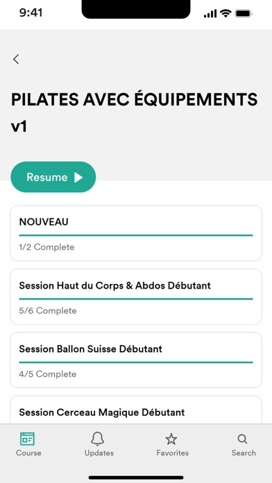 Pilates Plus En Ligne Screenshot