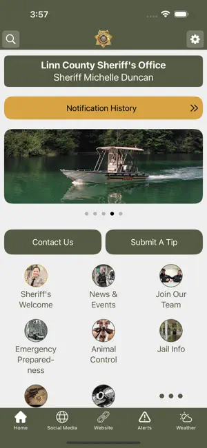 Linn County Sheriffs Office screenshot 1