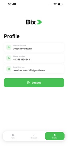 Bix Delivery iPhone screenshot