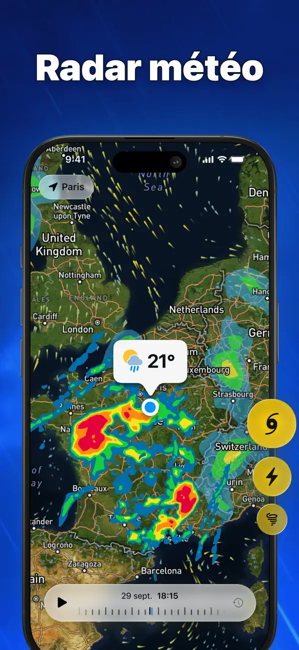 Screenshot #2 pour Météo - radar de France