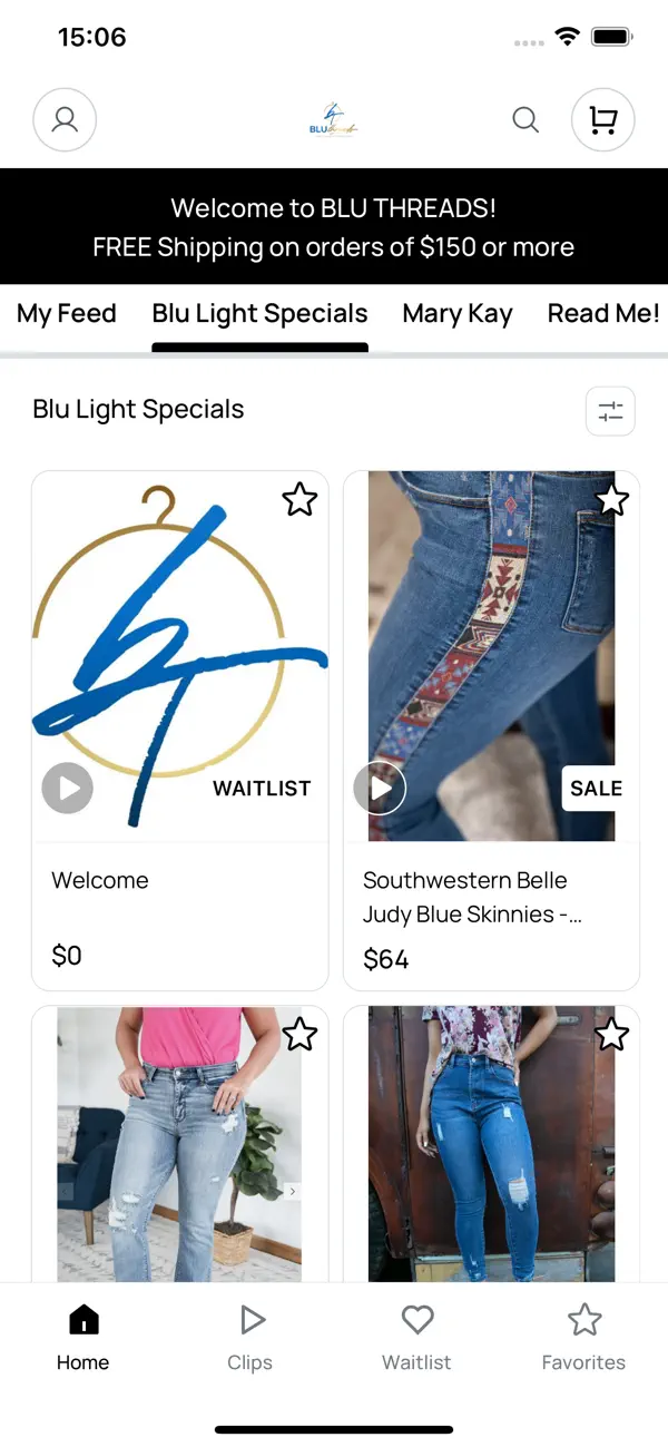 Screenshot #1 pour BLU Threads