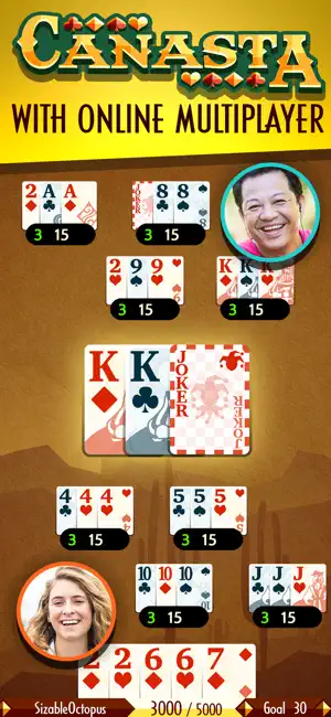 Canasta Royale screenshot 1