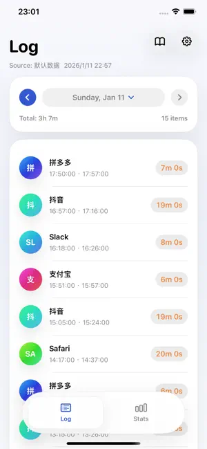 Timeflow · See your time screenshot 1