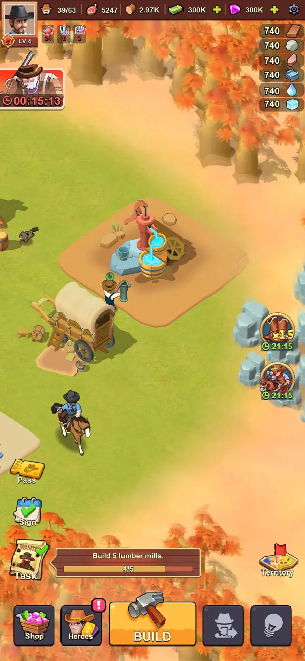 West Survivor iOS Mod IPA screenshot 4 - iOS game interface