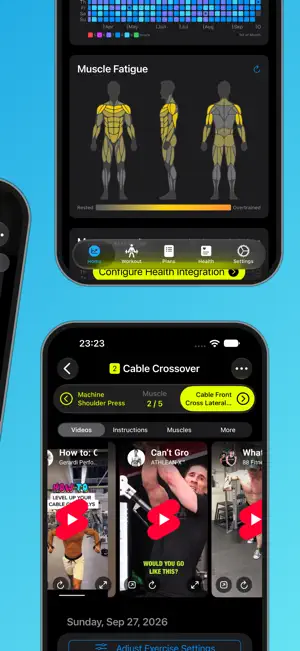 HeavyTrack Gym Workout Tracker screenshot 2