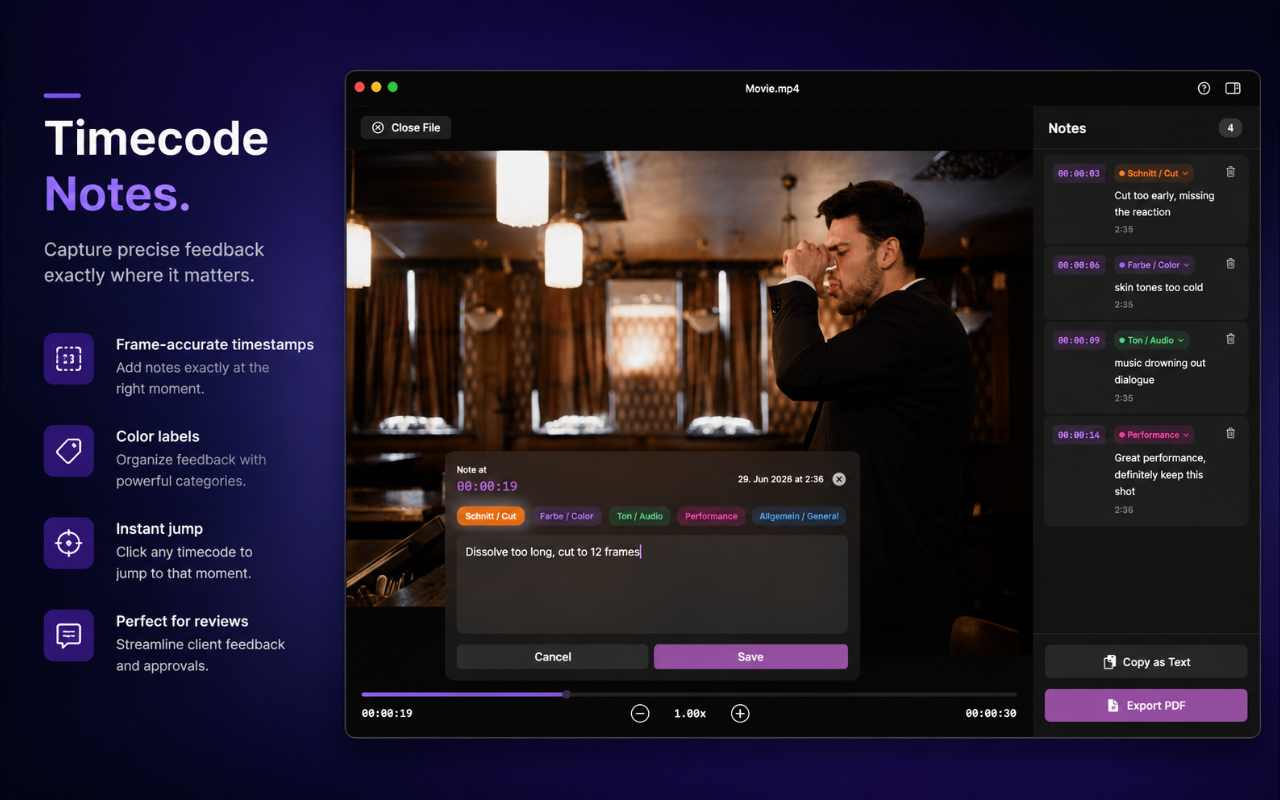 VideoReviewer screenshot 9