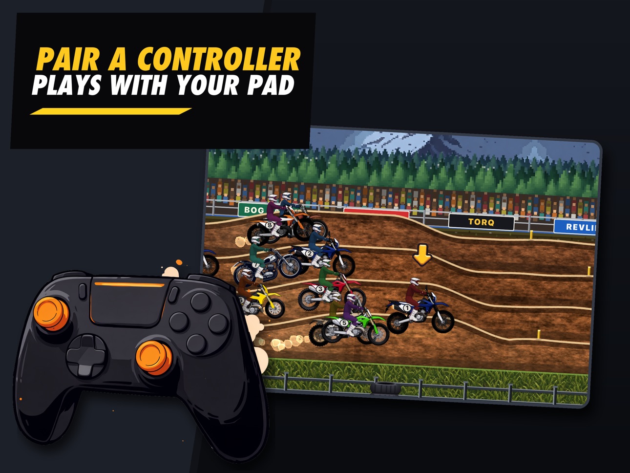 Screenshot 6 of Dirt Bike Motocross Racing