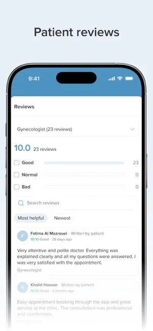 odoctor.ae: book a doctor iPhone screenshot 5