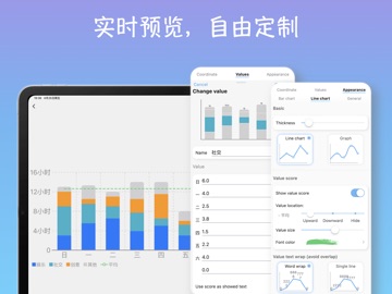 快制图表 - 全图表&看板制作器 iPad screenshot 4