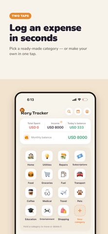 Money Tracker: Rory Screenshot 1 of 6
