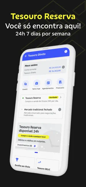 Investimentos BB Taxa Zero iPhone screenshot 3
