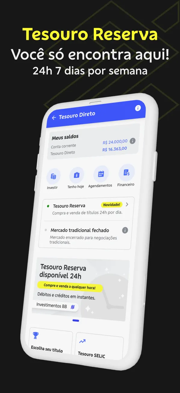 Screenshot #3 pour Investimentos BB Taxa Zero
