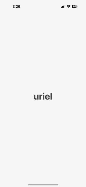 Uriel IoT screenshot 1