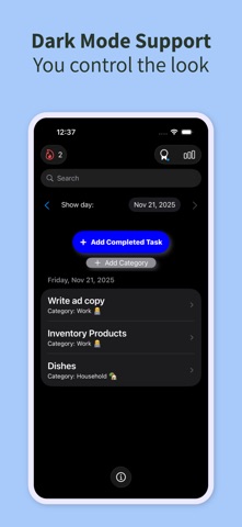 TaDone - Done List Tracker Screenshot 6 of 8