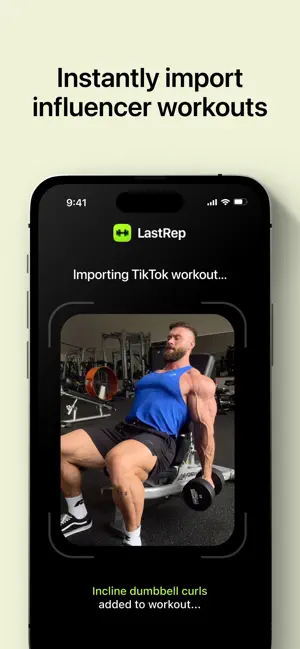 LastRep: Save workouts screenshot 3