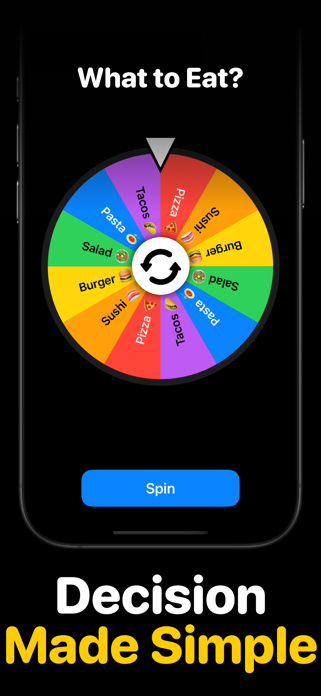 Wheel Spinner - Tiny Decision Screenshot 1 of 4