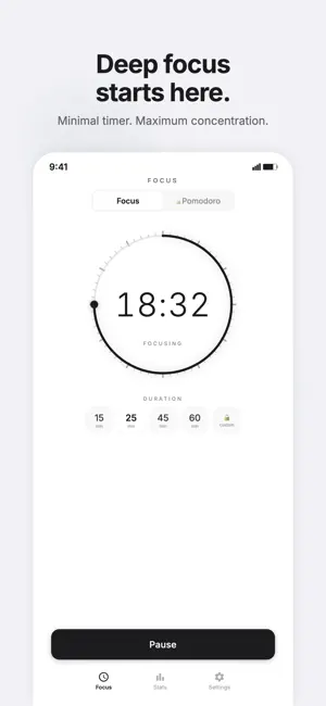 FocusBlocks — Deep Work screenshot 1