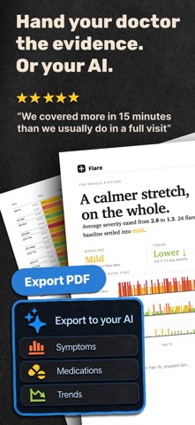 Flare - Chronic Pain Tracker Screenshot 6 of 7