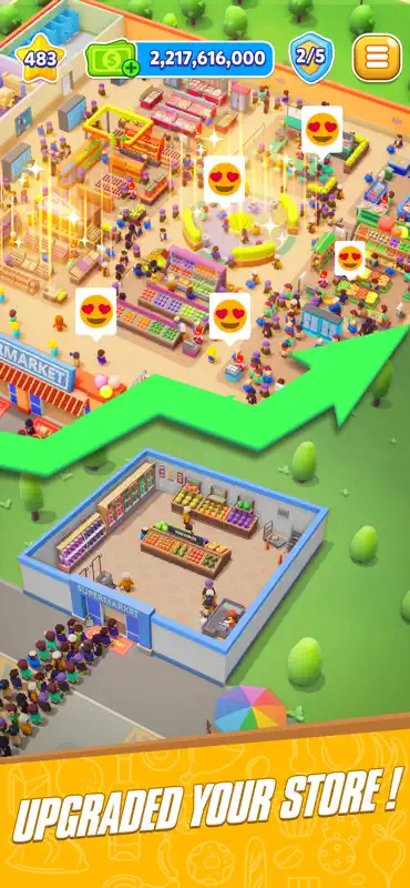 Supermarket Tycoon Empire screenshot 4 of 8