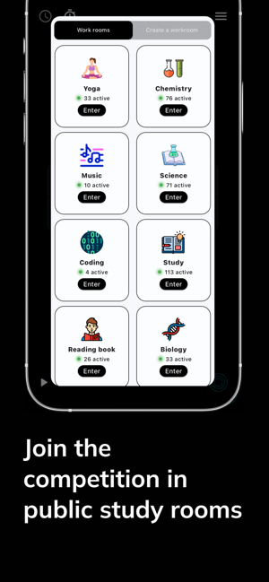 ‎Focus Timer Work with  Friends Screenshot