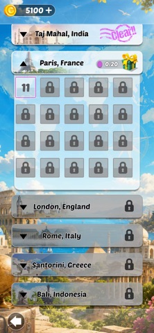 Solitaire Tripeaks:World Tour iPhone screenshot
