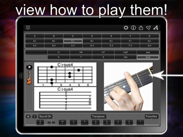 120 Guitar Chords iPad screenshot