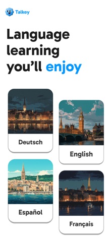 Spanish Flash Cards - Talkey iPhone screenshot