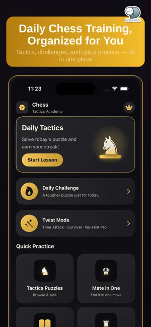 Chess Tactics Academy by CS screenshot 1