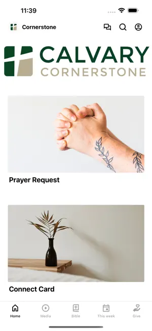 Calvary Cornerstone screenshot 1