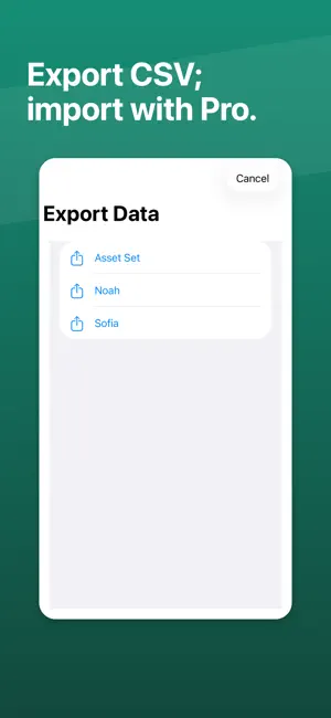 EasyAssetSplit screenshot 3
