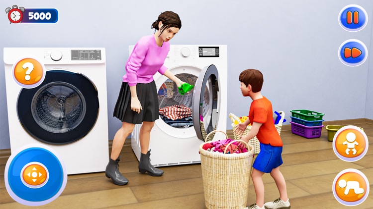 Real Mother Baby Life Care Sim