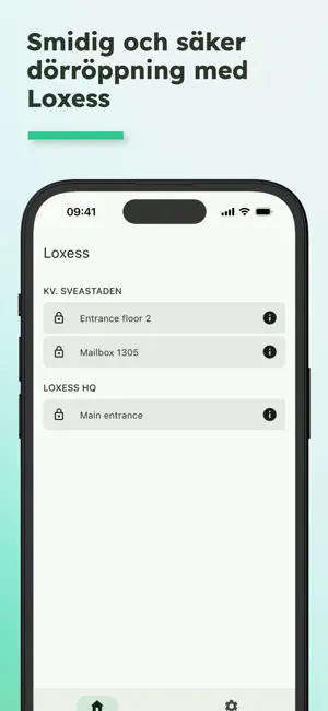 Loxess | Access iPhone screenshot 1