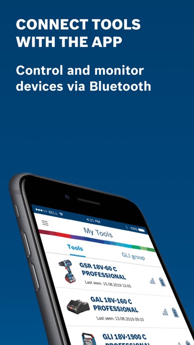 Screenshot 2 of Bosch Toolbox App