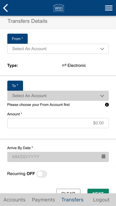 Sidney State Bank Mobile Screenshot