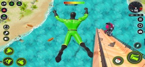 Super Hero Bike Stunts 3D Game screenshot #5 for iPhone