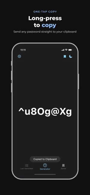 Random Password Generator: RPG screenshot 2