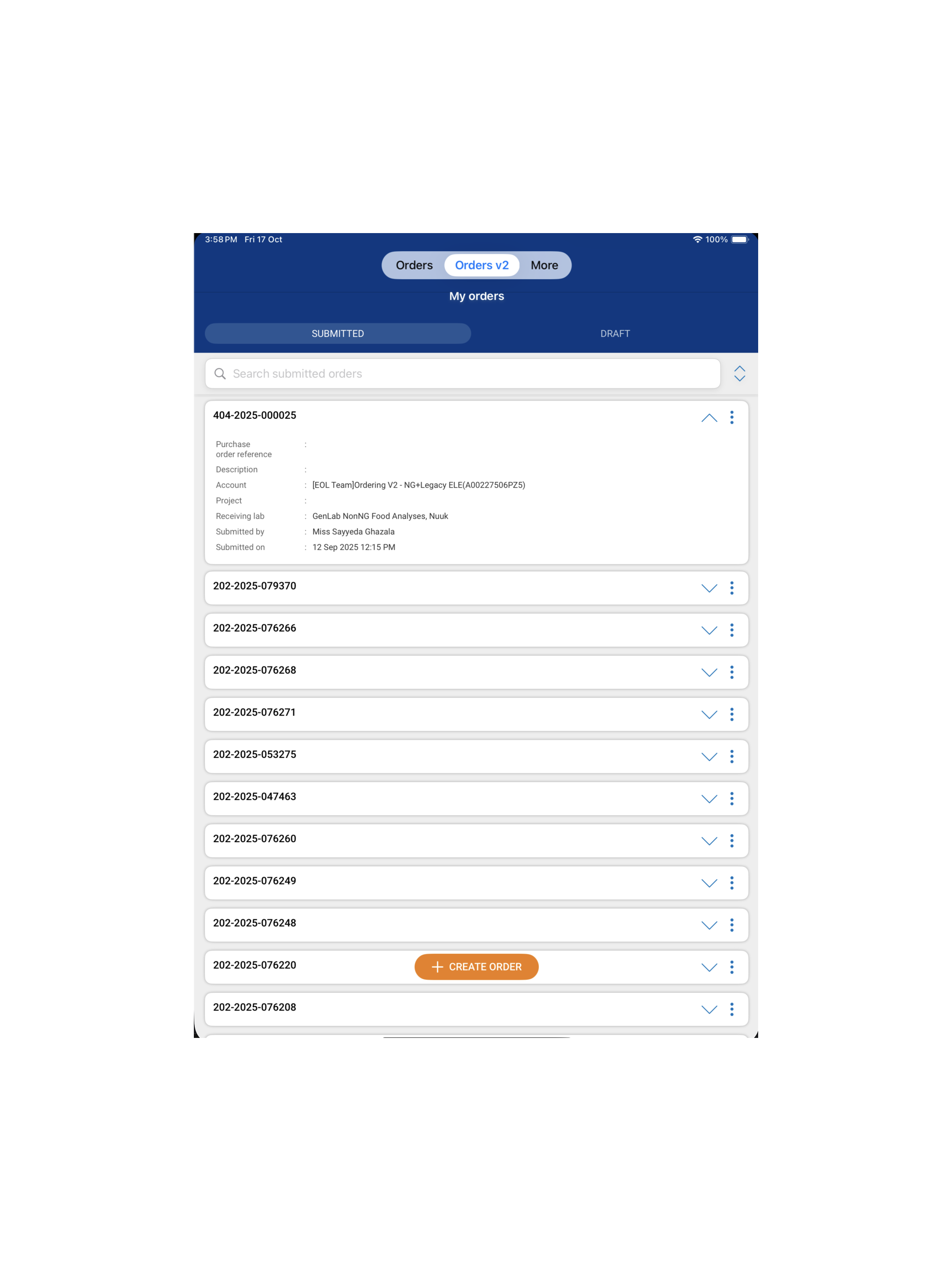Eurofins Online screenshot 6