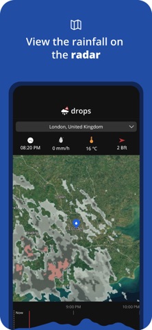 Drops - The Rain Alarm & Radar screenshot