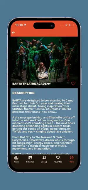 Camp Bestival iPhone screenshot 4