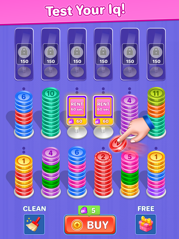 Screenshot #4 pour Coin Sort - Coin Merge Master
