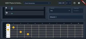 MIDI Piano & Guitar Chords screenshot 4