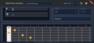 MIDI Piano & Guitar Chords screenshot